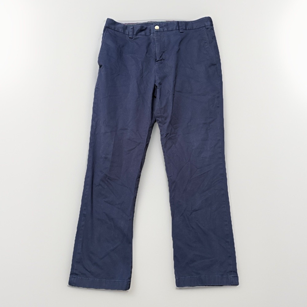 Southern Tide Intercoastal Pants Mens‎ 36x29 Blue Performance Pockets Straight